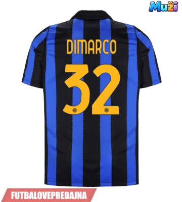Lacne Muži Futbalové dres Inter Milan Federico Dimarco #32 2026-27 Krátky Rukáv - Domáci
